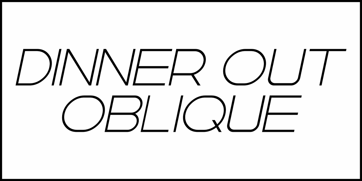 Dinner Out JNL, a Sans Serif Font by Jeff Levine Fonts (Photo 4 of 5)
