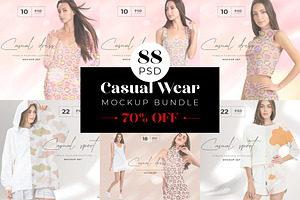 Sale! Casual Fashion Mockup Bundle