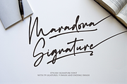 Maradona Signature, a Script Font by N (Thumbnail 1 of 10)