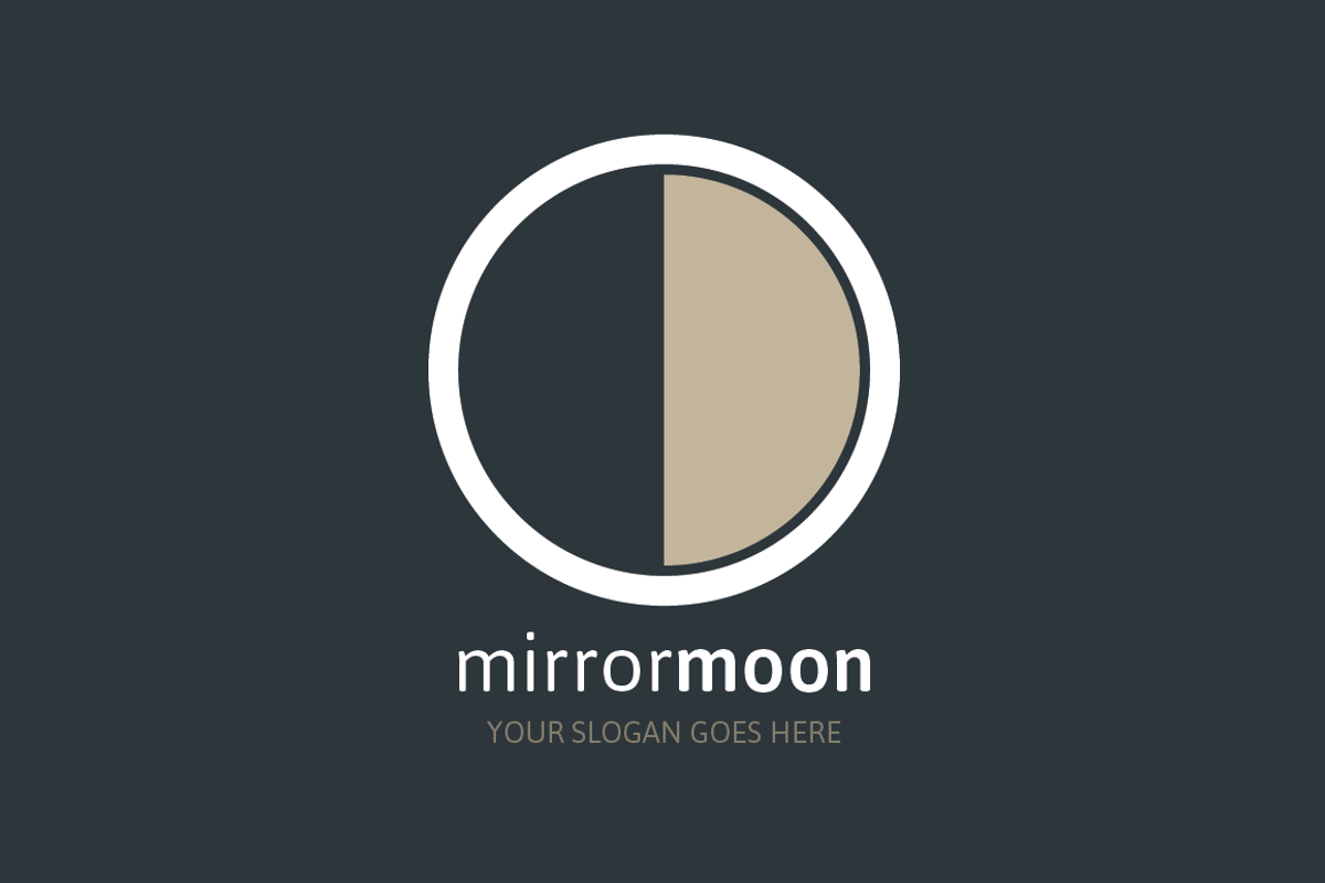 Mirror Moon Logo, a Branding & Logo Template by MLJ studios (Photo 2 of 3)