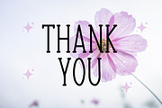Beautiful Wildflower, a Serif Font by Mini_World (Thumbnail 7 of 7)