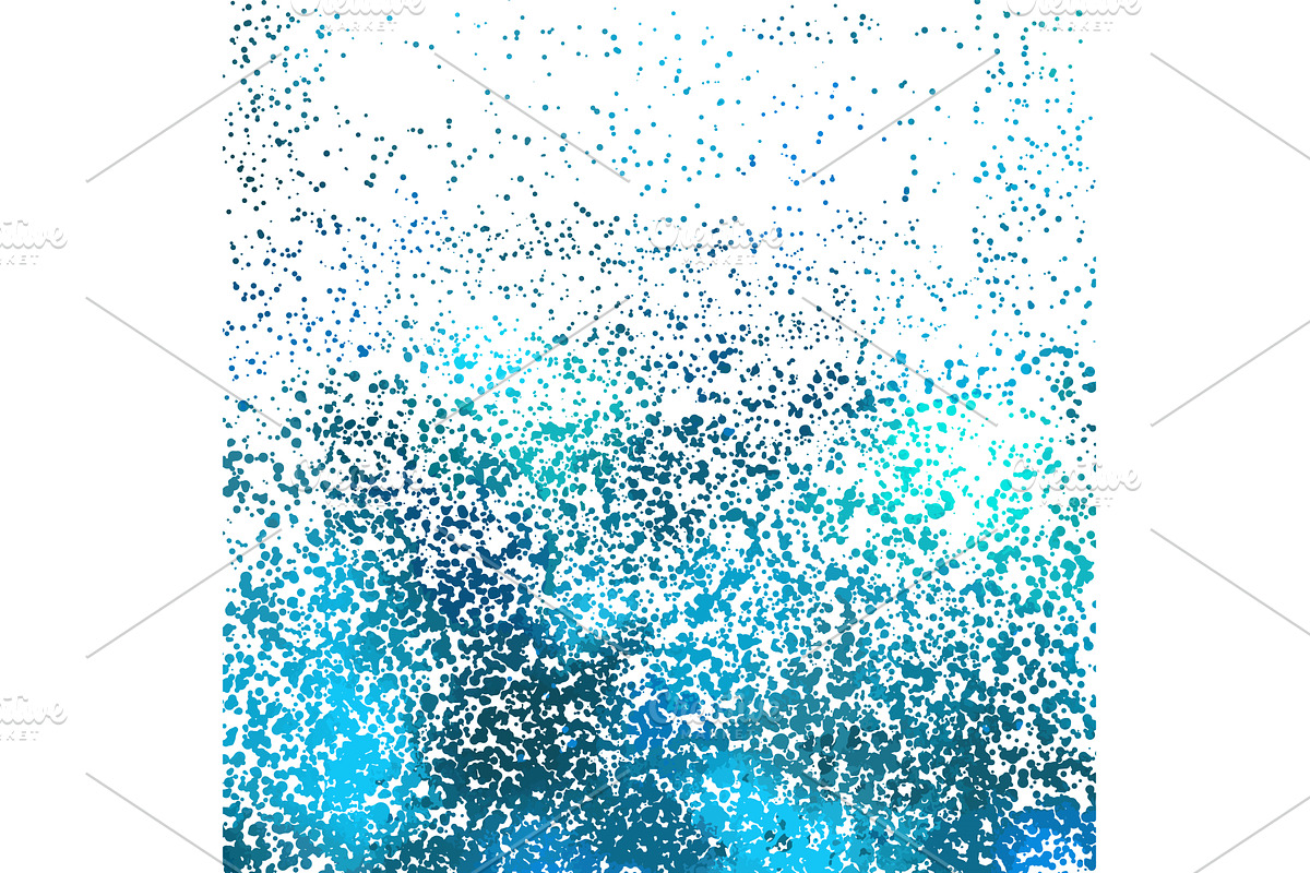 blue snow Modern Texture. Abstract, a Texture Illustration by Nenahliadava Design
