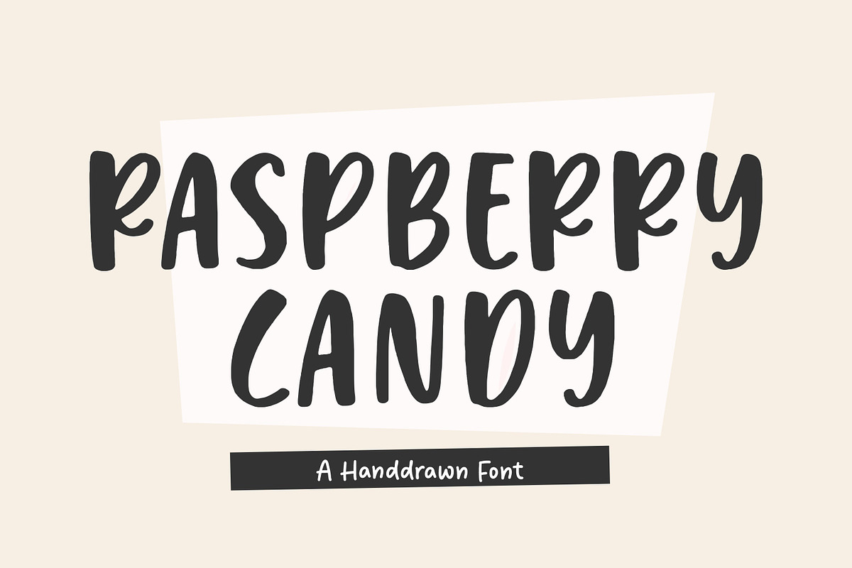 Raspberry Candy! Handwritten Font, a Handwritten Font by Balpirick Studio (Photo 1 of 6)