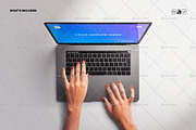 Macbook Pro 16 with Woman Hands, a Product Mockup by Custom Scene (Thumbnail 8 of 8)