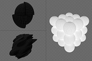 390+ Lines & Dots 3D Shapes, an Object Graphic by assetpro.design (Thumbnail 4 of 19)