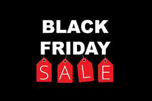 Black Friday Large Banner PSD
