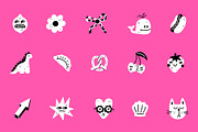 CUTE! Vector Doodle Set, an Illustration by katieromanoff_art (Thumbnail 6 of 11)