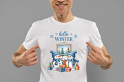 Hello Winter png, an Illustration by Designworld (Thumbnail 3 of 5)