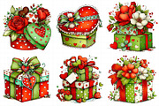 Valentine Gift Box Clipart, an Illustration by Daily.Designs (Thumbnail 8 of 8)