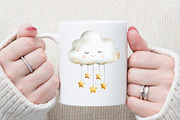 Neutral Boho Baby Shower Doodle Clip, an Illustration by Sublimation Artist (Thumbnail 5 of 6)