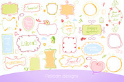 Cute Doodle pack, an Object Graphic by Pelican graphics (Thumbnail 1 of 2)