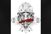 Sacred geometric indian pattern bear, an Icon by RAINBOWIRMA (Thumbnail 1 of 4)