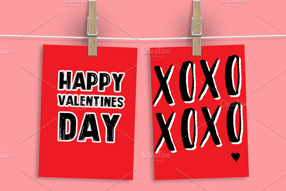 Valentine's Day Printable Cards, a Card Template by Brianna Perdue (Photo 4 of 4)