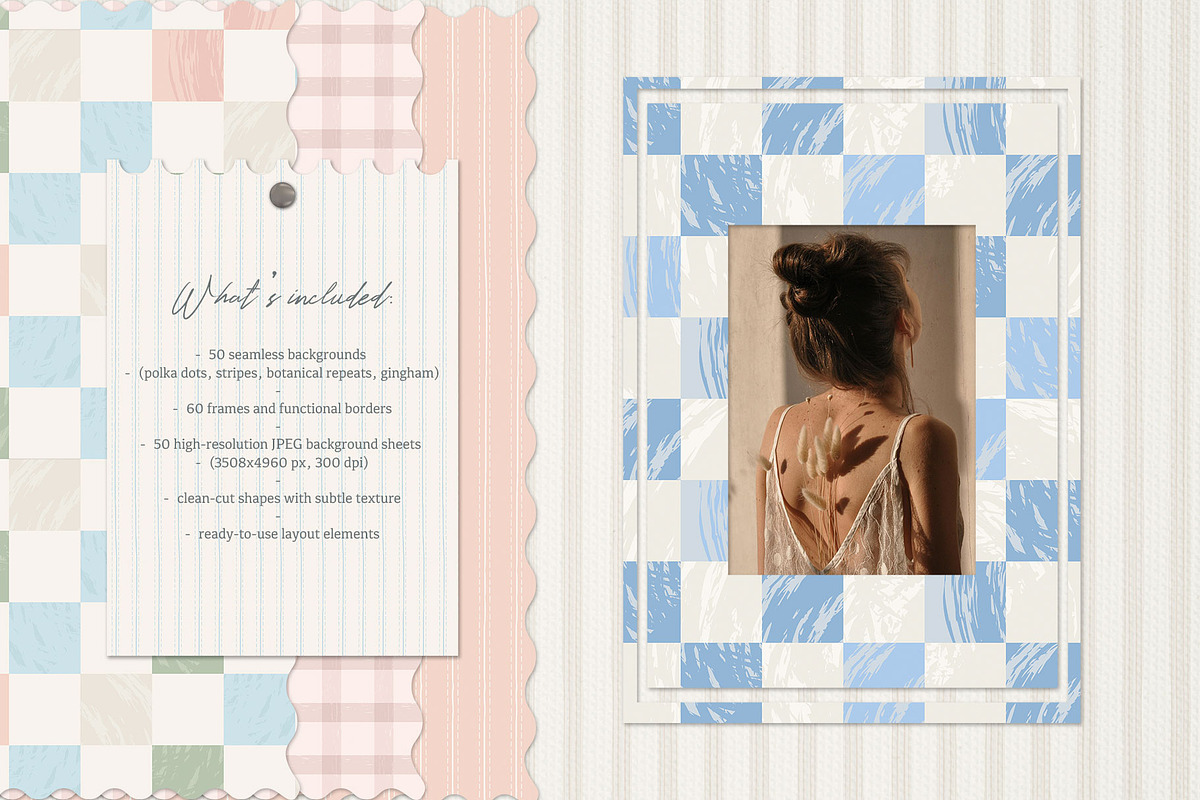 Bloom Season: Backgrounds & Frames, a Background Graphic by Mio Buono (Photo 2 of 10)