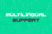 Woiyo - Modern Futuristic Font, a Sans Serif Font by Maenjari Std (Thumbnail 3 of 10)