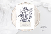 Hand Drawn Spring Flowers Set, a Seasonal Illustration by Yevheniia (Thumbnail 6 of 16)