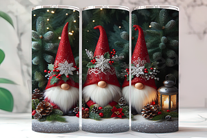 Cute Christmas Gnome Tumbler, an Arts & Entertainment Photo by LamanAzalea