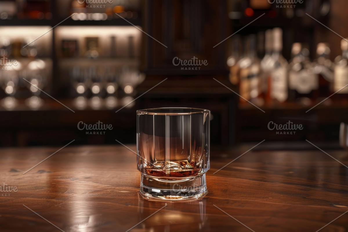 87 whiskey glasses, a Food & Drink Photo by Handmadefont (Photo 25 of 87)