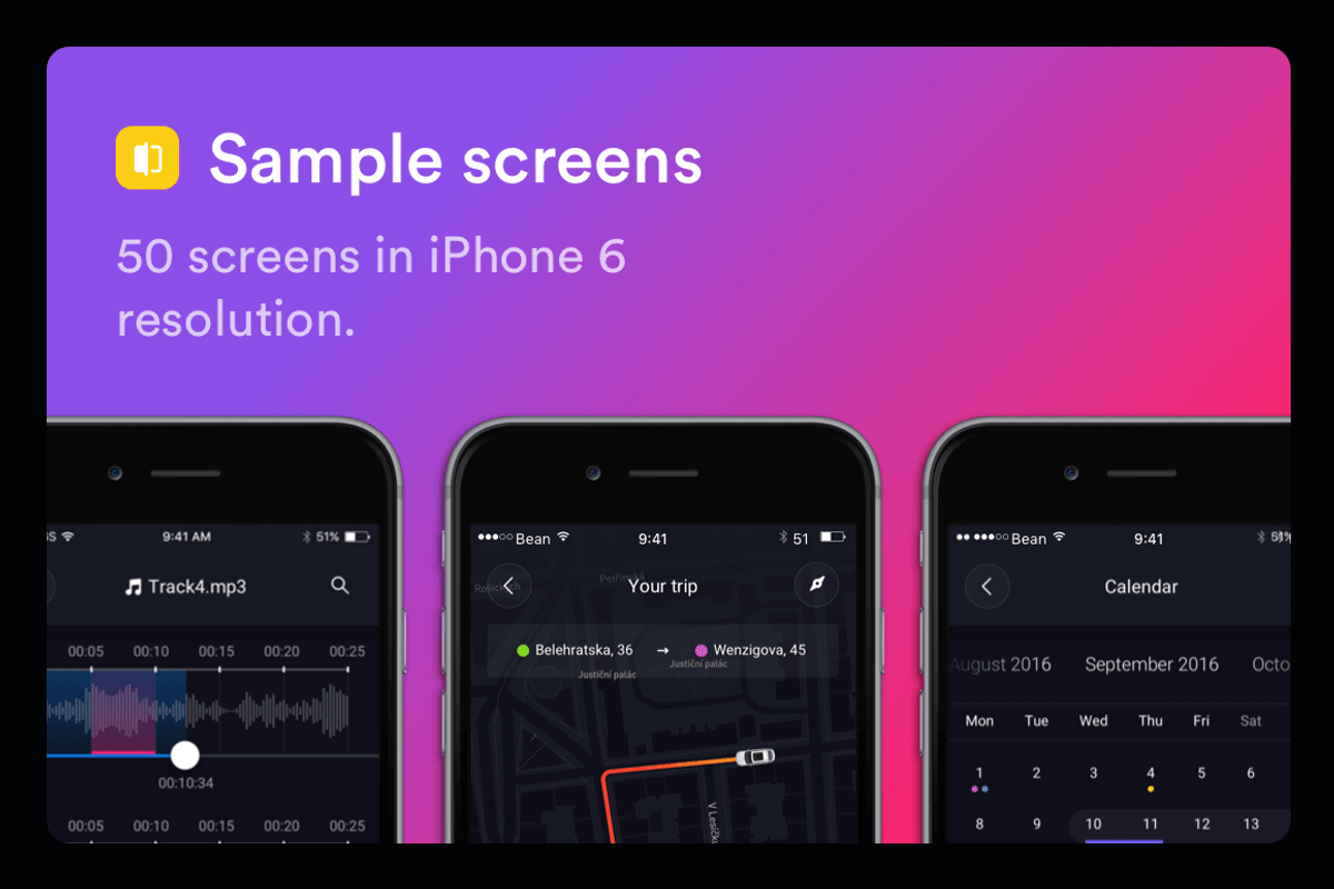 Pin UI Kit – Elements for your app, an UI Kit Template by Beans UI Goods (Photo 10 of 10)