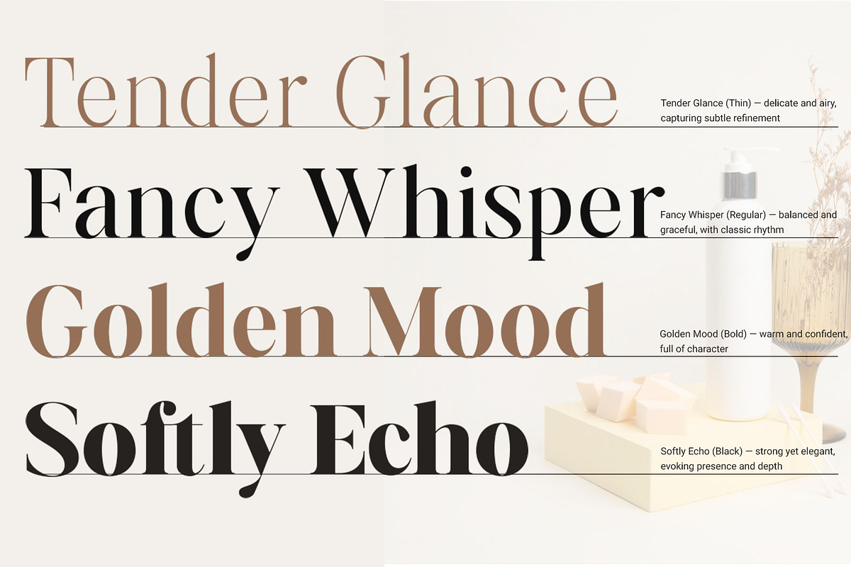Aurestine Serif, a Serif Font by Typehill (Photo 4 of 14)