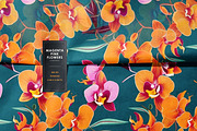 Pink Blooming Floral Patterns, a Pattern Graphic by Ninterints (Thumbnail 7 of 20)