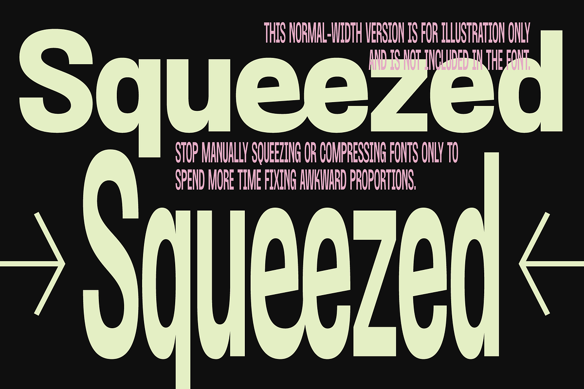 Reclymate – Extra Condensed Font, a Sans Serif Font by Zarma Type (Photo 2 of 13)