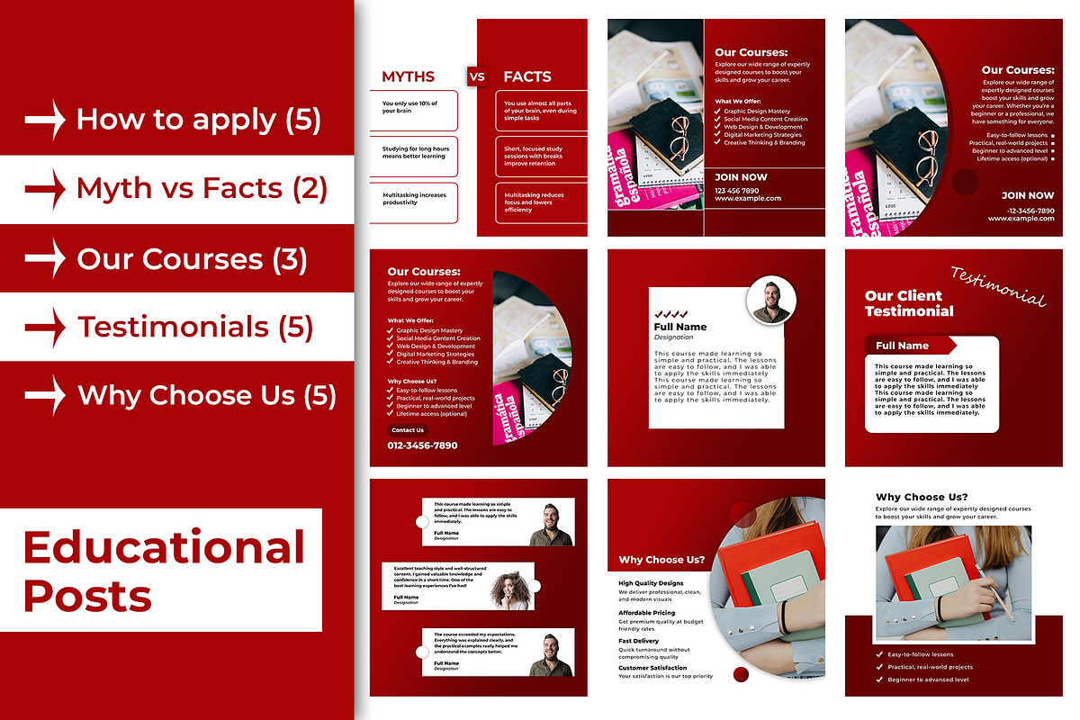 Coaching | Instagram Post | 20 Posts, a Social Media Template by Mohammad Sarfaraz (Photo 2 of 6)