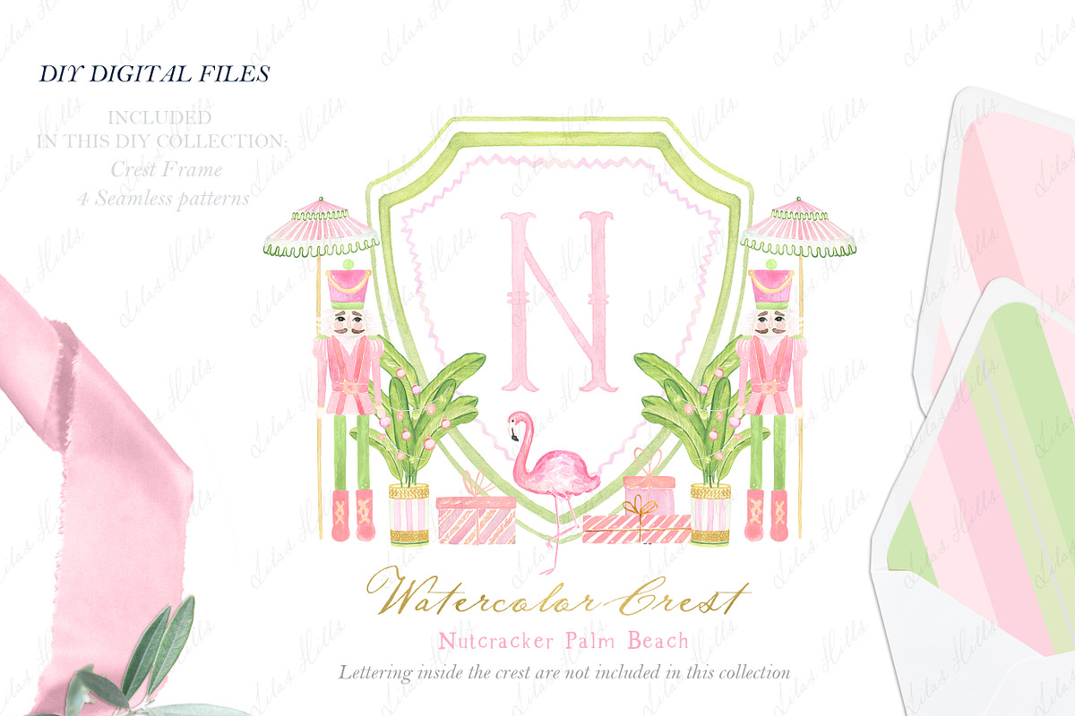 Nutcracker Christmas Crest, a Decorative Illustration by LABFcreations (Photo 1 of 4)