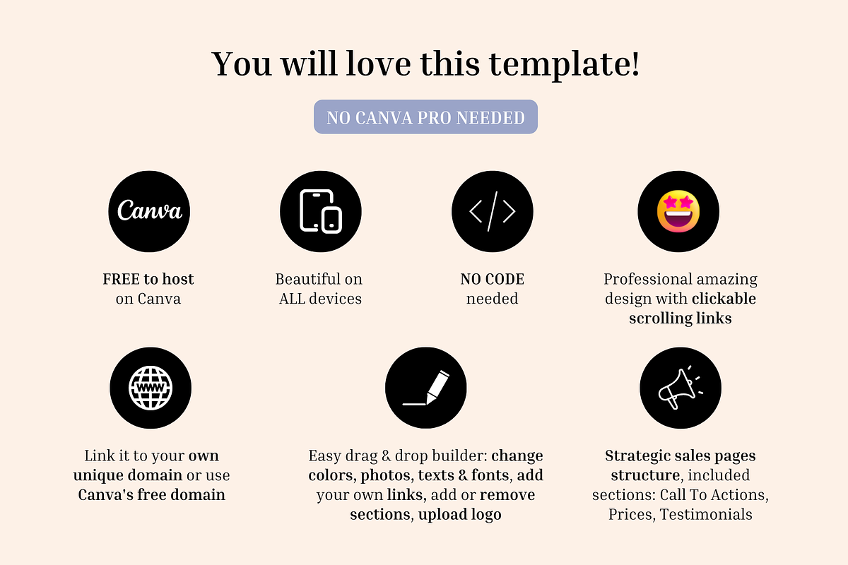 Yoga Coach Rachelle Website Template, a Websites & App Template by Eden Origin Studio (Photo 4 of 11)
