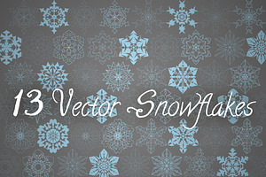 Vector Snowflakes