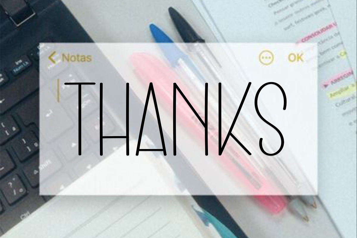 Notepad, a Sans Serif Font by FreshTypeINK (Photo 7 of 7)