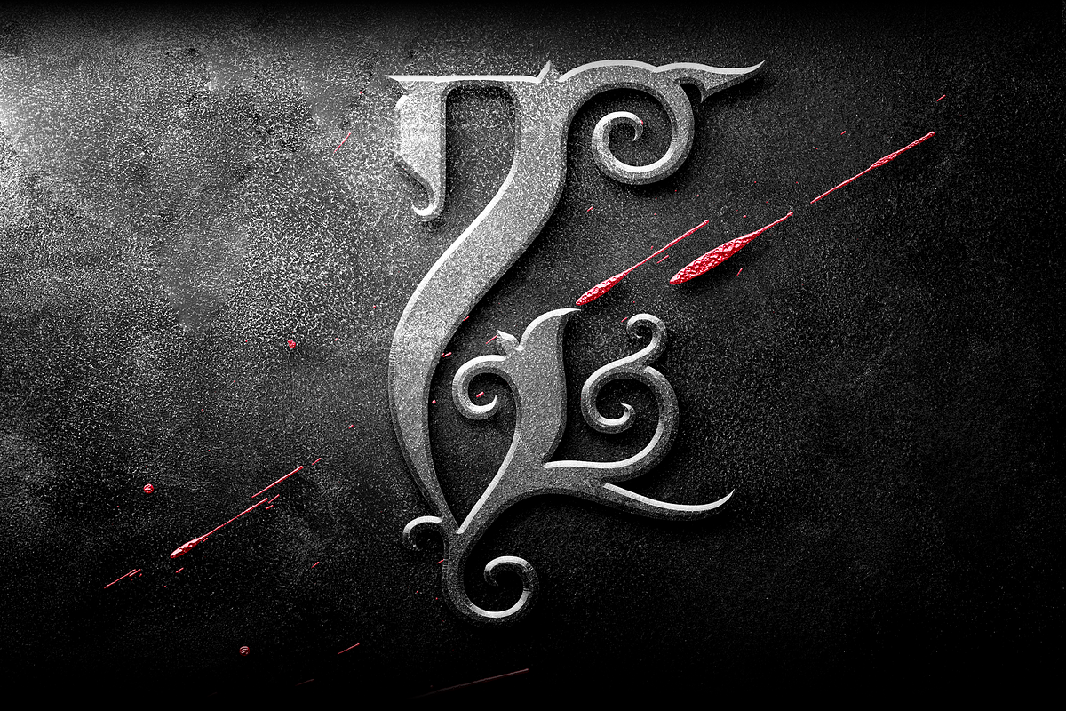 Rohang – Ritualistic Display Font, a Blackletter Font by Inviline.co (Photo 15 of 17)