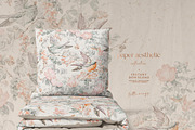 Pastel Floral Luxury Pattern, a Pattern Graphic by paper aesthetic (Thumbnail 7 of 9)