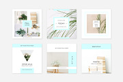 Light CANVA Instagram Pack, a Social Media Template by Swiss_cube (Thumbnail 3 of 8)