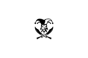 Minimalist Modern Clown Logo, a Branding & Logo Template by Luxury Logos (Thumbnail 3 of 4)