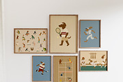 100 Retro Sports Kids Prints Bundle, a Graphic by Malunio (Thumbnail 3 of 4)