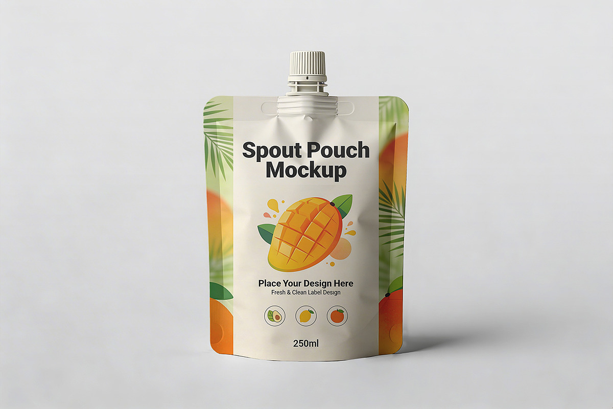 Spout Pouch Mockup, a Product Mockup by Pitchlook.Studio (Photo 2 of 4)