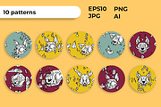 Kitty Halloween! halloween clipart, a Wallpaper Graphic by Ja Polina ArtShop (Thumbnail 8 of 14)