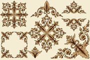 Vintage Frames And Borders SVG, an Object Graphic by Samira (Thumbnail 6 of 6)