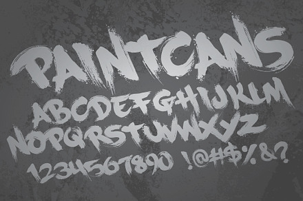 Graffiti Fonts | PaintCans