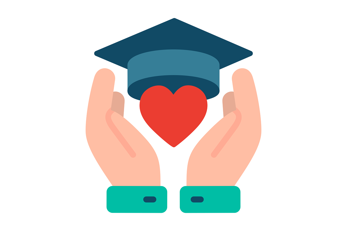 Scholarship Flat Icon, a Duotone Icon by Pexelpy (Photo 2 of 2)