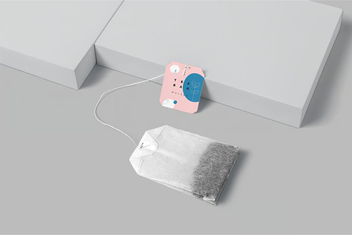 Tea bag Mockup, a Product Mockup by megostudi0 (Photo 2 of 7)