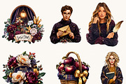 Cozy Mystery Romance Clipart, an Object Illustration by Design Scotch (Thumbnail 7 of 9)