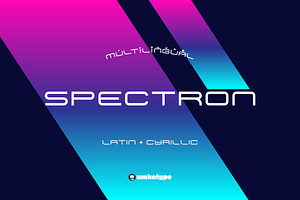 Spectron Display Font