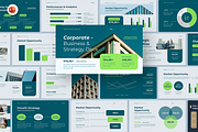 Corporate PowerPoint, a Presentation Template by Iqsiart Studio (Thumbnail 1 of 4)