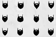 Beard Styles Silhouette SVG, a Person Illustration by newminddesign (Thumbnail 1 of 3)