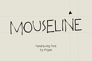 Mouseline, a Handwritten Font by Rhtype (Thumbnail 1 of 6)
