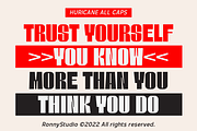 Huricane Sans Bold Display Font, a Sans Serif Font by Ronny Studio (Thumbnail 7 of 10)
