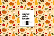 Thanksgiving Pattern, a Pattern Graphic by Neermana (Thumbnail 1 of 5)