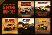 Off road adventure flyer template, a Flyer Template by Yunus Ahmad (Thumbnail 1 of 4)